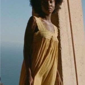 Doen Briony dress in wheat